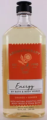 $11.97 • Buy Bath & Body Works ORANGE GINGER Body Wash Foam Bath ENERGY Gel Shampoo 10 Oz