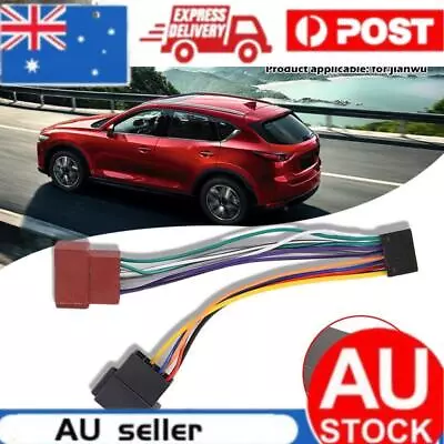 For KENWOOD Car Stereo Radio ISO Wiring Harness Connector Adaptor Cable Loom • $8.49