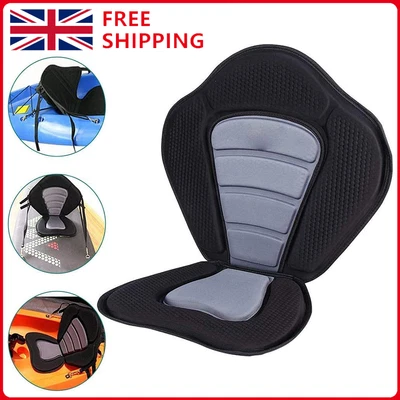 £21.90 • Buy Deluxe Kayak Seat Adjustable Sit On Top Canoe Back Rest Support Cushion Safety