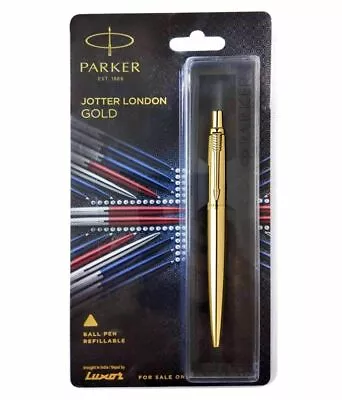 £15.99 • Buy Genuine Parker - Jotter London Gold - Ball Point Pen - Gift Box