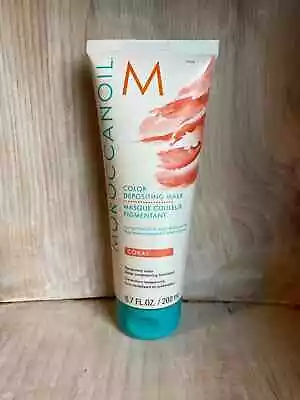 Moroccanoil Color Depositing Mask CORAL 6.7 Oz. NEW $30 RETAIL • $15