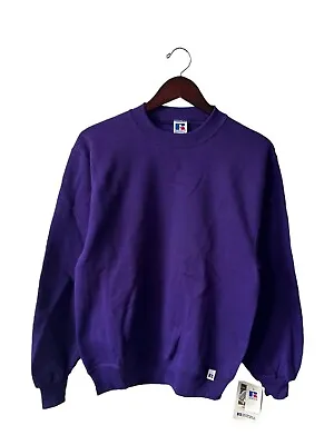 Vintage Russell Athletic Crewneck Sweatshirt Mens Sz Small NOS NWT 90s USA Made • $40