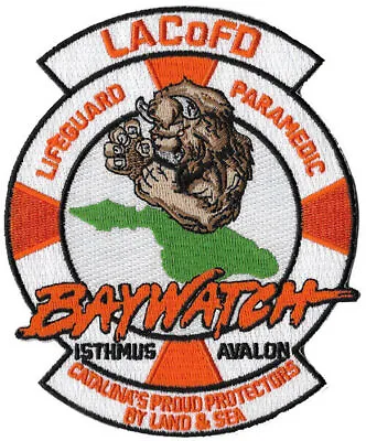 LA County  Baywatch Lifeguard - Paramedic Rescue NEW  Fire Patch !! • $6.95