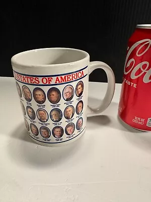  The Presidents Of The United States  Coffee Cup/mug - Washington To G.w. Bush • $6.99