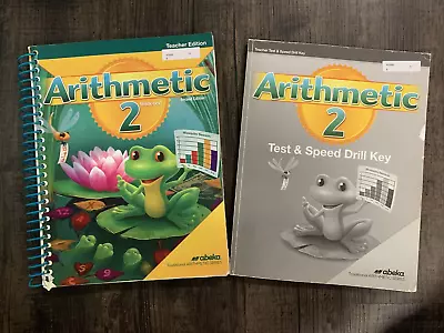 A Beka Arithmetic 2 Teacher Edition & Test And Speed Drill Key Second Grade • $29.99