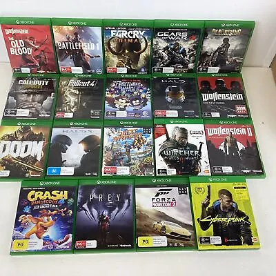 $67 • Buy Microsoft Xbox One Games Collection (V2) S#551