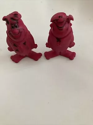 Vintage Flintstones Fred & Barney Tiny Figures • $3.99