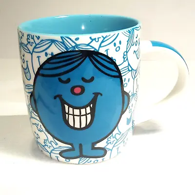 £16.99 • Buy Mr Perfect Coffee Mug Cup Blue Interior, Blue & White Design Exterior