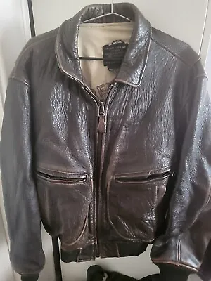 Avirex Leather Jacket Type G-2 • $250