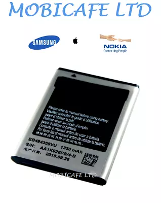 Brand New Samsung Galaxy Ace Replacement Battery EB494358VU S5830 • £5.99