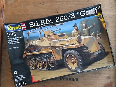 Revell 03052 - German Sd.kfz. 250/3 Greif Half Track - 1/35 Scale Model Kit • £49.99