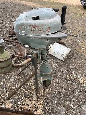 Johnson 3hp Outboard Vintage Motor Complete 50s 2 Stroke • $125