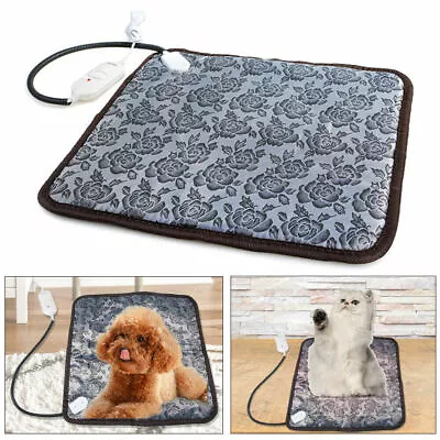 Waterproof Electric Heating Pad Heater Warmer Mat Bed Blanket For Pet Dog Cat US • $17.77