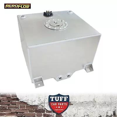 Aeroflow 57L 15Gal Aluminium Baffled Fuel Cell With Sump & Sender AF85-2150AS • $562.28