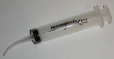 Monoject 412 Curved Tip Syringe ~Glue Oil Cleaning Grease Gun Crafts Tool • $3.99
