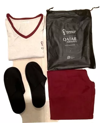 FIFA World Cup 2022 Qatar Airways Business Class Pajama Kit Size Small • $300