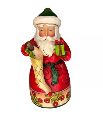$16.95 • Buy Jim Shore Christmas Spirit 5.5” Santa With Stocking Figurine 4034369