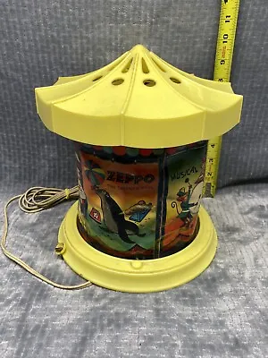 RARE 1952 BIG TOP CIRCUS Econolite 50s Motion Lamp. AS IS CONDTION • $150