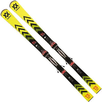 Völkl Racetiger Sl Ski + Marker Rmotion 12 GW Binding Ski Set Slalom-Skier 2024 • $796.70