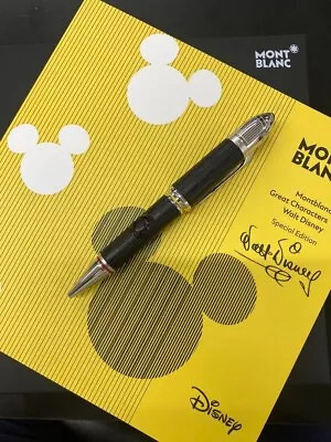 Montblanc Great Characters Walt Disney Special Edition Ballpoint Pen NEW • $900