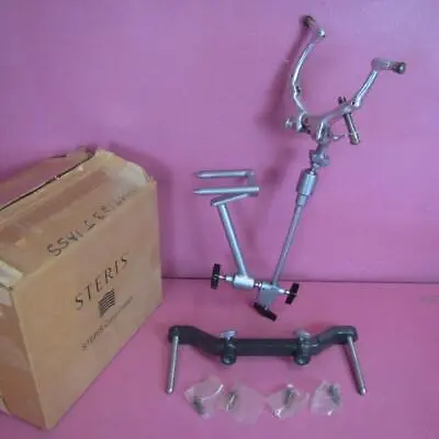 Steris Multi-Poise Surgical Mayfield Headrest Skull Clamp System Adapter & Pins • $1399