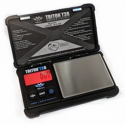 My Weigh Triton T3R Rechargeable Pocket Scale 500g X 0.01g Precision Black • $22.04