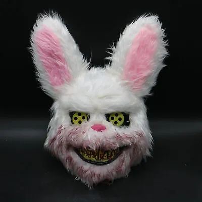 £9.90 • Buy Masquerade Bloody Plush Animal Mask Party Purge Halloween Cosplay Party Adult