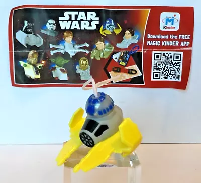 STAR WARS Mini Vehicles & Characters R2-D2 FS327 + BPZ -Kinder Surprise • $8.50