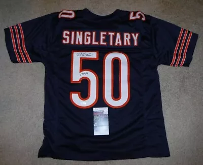 $10.50 • Buy Mike Singletary Signed Chicago Bears Jersey 1985 SB XX HOF 98 JSA