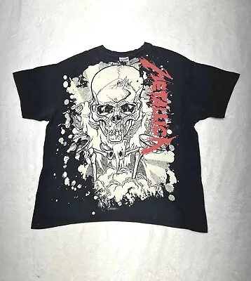 Vtg Y2K Metallica Pushead Double-sided Graphic Band T-shirt Size XL 2008 Skull • $59.99