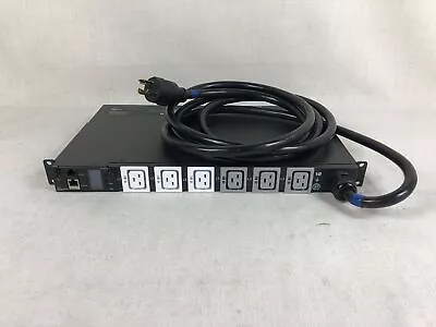 HP P9R51A G2 Metered 6-Outlet IEC C19 1U Horizontal PDU 4.9kVA 208V L6-30P • $170