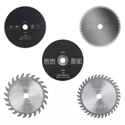 5 Pack 3-3/8'' Compact Circular Saw Blade Set 85mm Diamond Disc Blade Wood Metal • $13.19