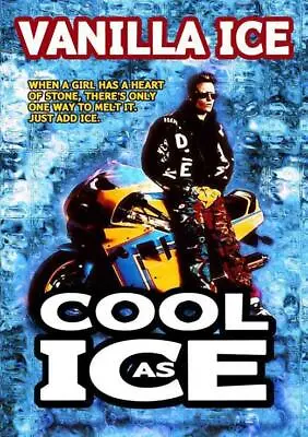 COOL AS ICE Movie POSTER 27 X 40 Vanilla Ice Kristin Minter Michael Gross B • $24.95