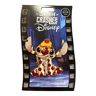 2021 Disney Parks Stitch Crashes Lady & The Tramp Pin 2/12 Limited Release • $16.96