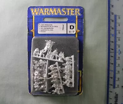 WARMASTER CHAOS MARAUDERS Metal Warriors Army Blister Pack War Master 1999 G2 • £17.99