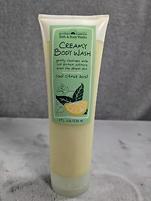 BATH AND BODY WORKS Creamy Body Wash 8 OZ Cool Citrus Basil • $17.98