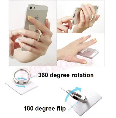 £2.39 • Buy Foldable Metal Ring Finger Holder Desktop Stand Anti Drop For Iphone Ipad Ipod
