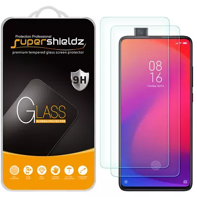 [2-Pack] Supershieldz Tempered Glass Screen Protector For Xiaomi Mi 9T • $8.99