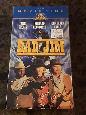BRAND NEW Bad Jim (VHS; 1999) James Brolin RARE Sealed OOP Watermarks • $12.99