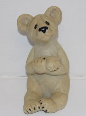 Quarry Critters Sitting Bear Stone Gray BAMBI By Second Nature Designs 2001 • $19.99