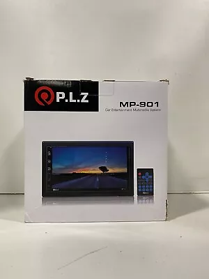 PLZ MP-901 HD 7in Capacitive Touchscreen Display Double Din Bluetooth Car Stereo • $55
