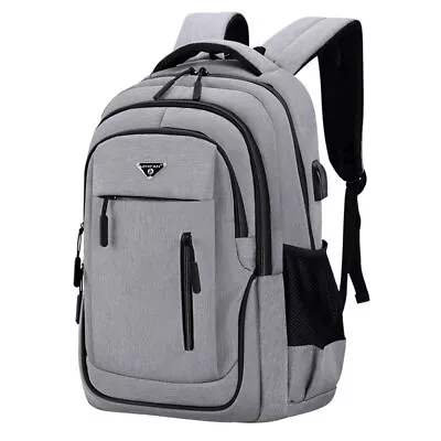 $48.99 • Buy Mens Laptop Backpack School Bag Business Travel Waterproof Large Size