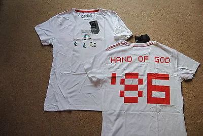 Joystick Junkies Hand Of God 86 Maradona T Shirt Bnwt Official England Argentina • $9.93