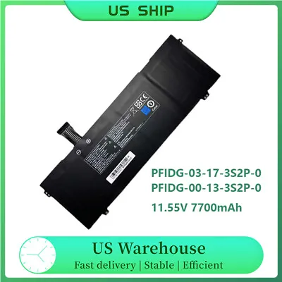 NEW PFIDG-00-13-3S2P-0 PFIDG-03-17-3S2P-0 Battery For Medion Erazer Beast X10 • $82.99