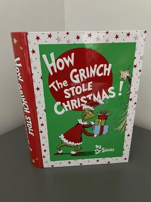 £8.50 • Buy How The Grinch Stole Christmas Dr Seuss Tin Book Of Shortbread Biscuits Gift New