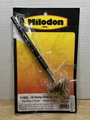 Milodon 21523 8.25  Oil Pump Shaft With Bronze Gear For Big Block Mopar • $130