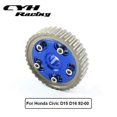 Adjustable Cam Gear Pulley For Honda Civic D15 D16 92-00 • $27.48