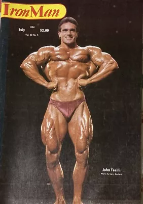 Iron Man Magazine July 1984 Mr. Universe John Terilli Very Rare Issue • $19.99