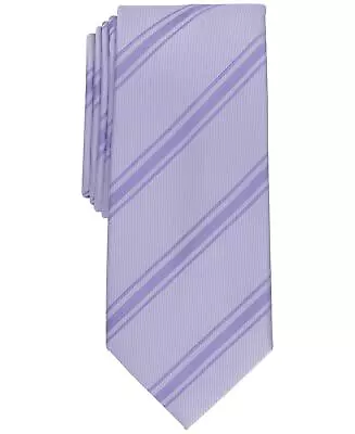 Alfani Men's Trinity Stripe Slim Tie Purple • $14.40