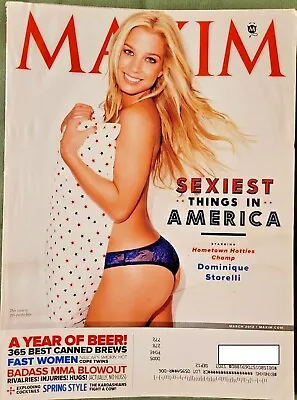 Maxim Magazine's Calendar Year 2012 Issue #169-179 • $5